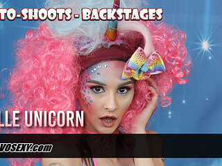 Adelle Unicorn - Cosplay VR Content Backstages