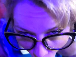Insanely Sloppy Deepthroat BJ From Live Show - Throatfucked & Facial
