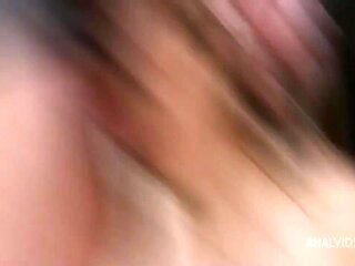 7on1 Double anal Gang Bang Jazmine White, DAP, Rough Balls Deep