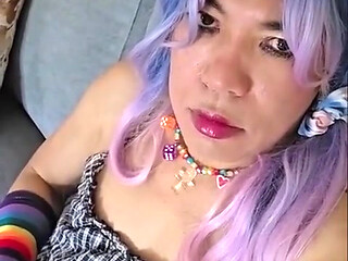 Clothed Sissy Edging Ruined Orgasm