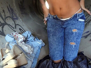 Public Pickups - Big Tit Inked up Latina Takes Big Dick POV