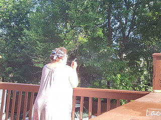 Ma's Smokin' in Curlers