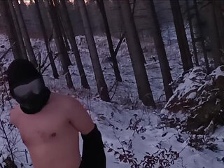 Nude Nature in Winter