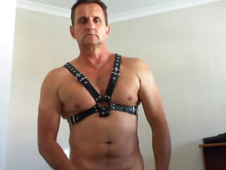 In My Underwear and Then in a Leather Harness