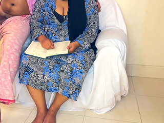 Arabian Big Ass Sexy BBW Female Tutor & Student Fucking When Parents Are Not at Home