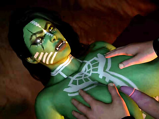 Caught an Ogre and Fucked It in the Mouth l Hentai Uncensored SFM