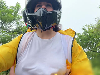 Picking up a Customer Without a Bra!