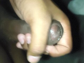 Masturbating Black Dick