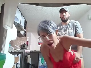 I Went to the Kitchen and He Stuck His Cock All the Way in.