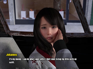 Grandma's house: Shizuka and I went out shopping