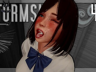 STORMSIDE #41 &bull_ After a good blowjob she deserves a sticky facial