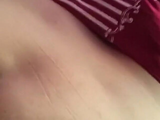 Left girlfriend doggy style at her home