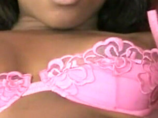 Seductive Brunette Babe Fingers Her Tight Pussy to Climax