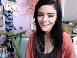 Brunette Solo Webcam Masturbation