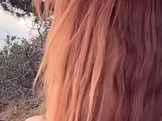 Artemisia Love Sexy Outdoor in Nature Showing Her Perfect Body