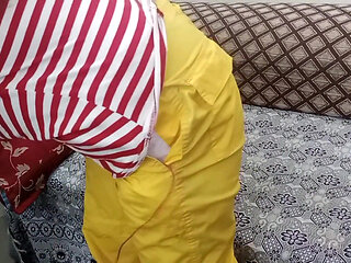 Dirty Hindi Talking on Video Call and Dildo Fisting