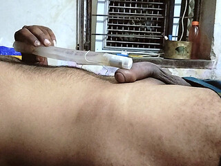 Try homemade vibration dick orgasm