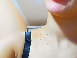 Long Hot Tits Boobs Show - Bras, Play with Tits and Nipples