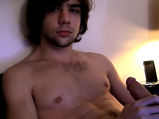 Self Sucking & a Messy Facial!