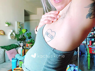 Showing You My Sweaty Shirt After My Walk