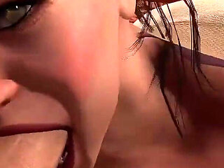 Hot Asian Milf Maid Mouth to ass Anal