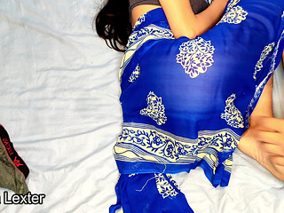 Bengali hot milf bhabhi Leela cheating sex with secret lover with his big cock missionary position