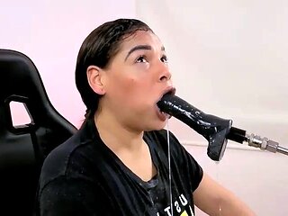 Stacked brunette goes solo toys and masturbation