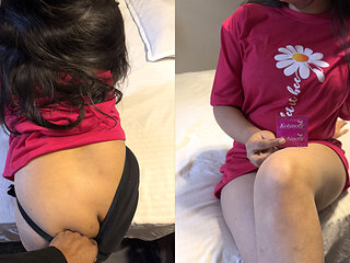 Desi hot sister gave a chance for juicy pussy fucking