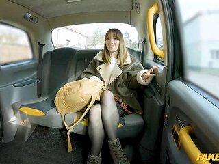 Fake Taxi Look at my Peachy Ass and Fuck My Pussy Hard