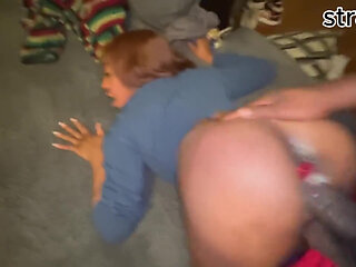 DADDY WHY YOU FUCKINH MY PUSSY SO HARD IM SORRY I DIDT MAKE DINNER