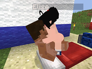 Minecraft Jenny Mod Fapcraft Elise always has her mouth open for some dick