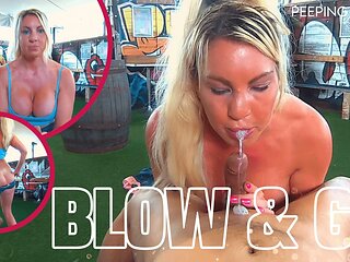 Big Boob Blow And Go