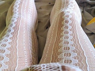 Fuck this pantyhosed legs