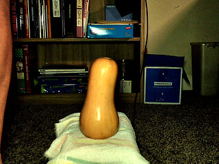 Butternut squash up my ass