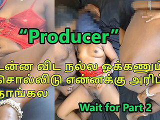 Desi Tamil Bhabi Spreads Legs for Cameraman to Boost Her Career