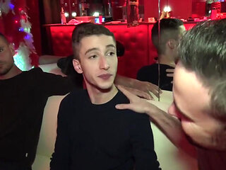 Sexy French twink used raw by top boys
