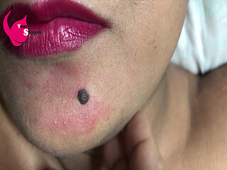 Red Lip and Lollipop