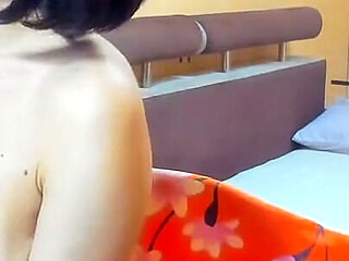 Hot Sexy Myla_angel in White Bra, Tits Bounce, Press, Squeeze, Lick, Nipples Pull, Erotic Movement!