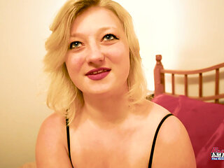 Naughty Blonde Faiths Hope XxxMas Eve Riding Cock And Getting A Cum Facial!