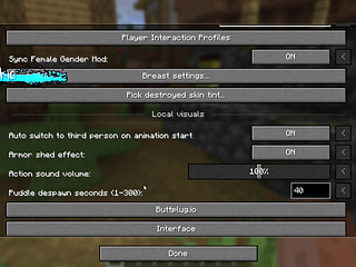 Minecraft mod Needs of Nature - Steve and alex masturbating and showing off some features! Like Cum!