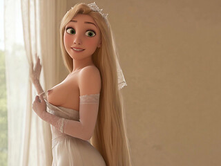 Rapunzel Gets Tangled With Photographer's Big Cock POV