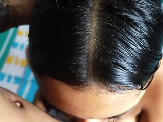 POV - My Beautiful Brunette Stepsister Gets Me up in the Morning with a Good Handjob!