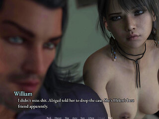 Where It All Began 7: William Shows Gina Miru's Exhibitionist Boobs Flash