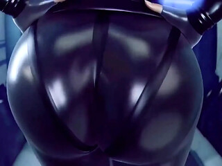 Big dick Thanos pounds Black Widow in a dirty 3D animation