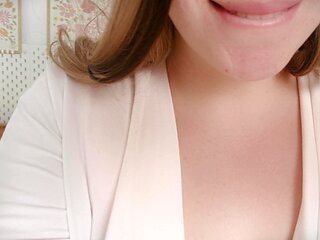 Evening Masturbation of a Busty Wife in a Bathrobe
