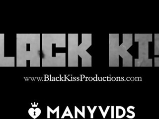 Black Kiss Talks Dirty While His Girl Rides His Big Cock