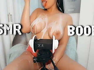 Asmr Erotic Porno, Ear Massage, Tits on Ears, Dirty Talking, Cream on Boobs, ...
