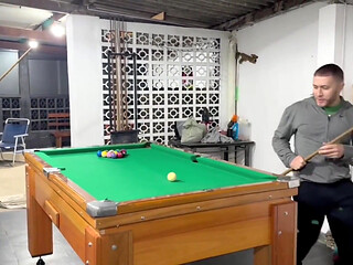 Sr Carmona and Victor Ferraz Playing Naked Billiards