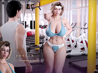 Apocalust: Hard Sex in the Gym (with My Stepmother) Beautiful Hot MILF Riding My Big Cock