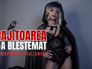 The Witch Cursed You! No Halloween Orgasm!